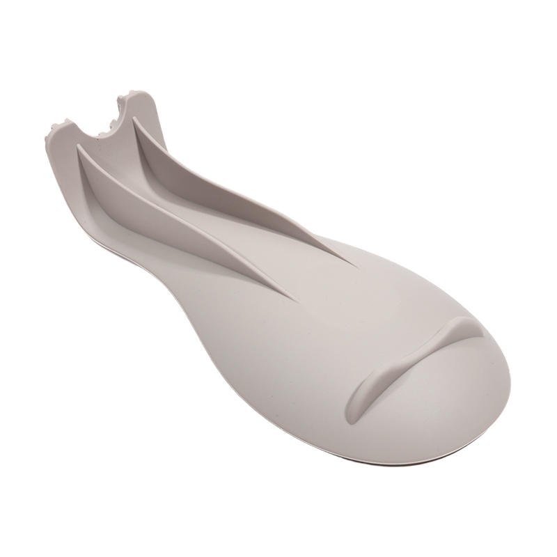 Silicone Kitchenware Tray, Kitchen Spatula, Soup Spoon, Silicone Spoon Holder, Household Thick Insulated Silicone Spoon Holder