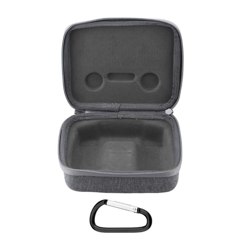 Storage Bag with Carabiner for Mini 4 Pro Quadcopter and RC2/RCN2 Remote Control Shockproof and Convenient Organiser