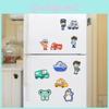 Children Christmas Animal Dinosaur Traffic Theme Magnetic Sticker Toy For Early Development