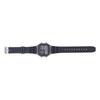 Electronic Sports Watch 12 24 Hours Waterproof Digital Wrist Watch with Luminous Alarm Timing Function Transparent Purple