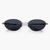 RECLOW Stainless Epoca Sunglasses Silver Black