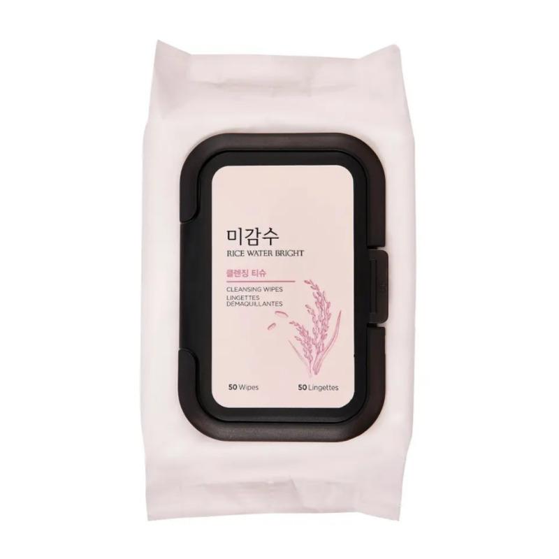 THE FACE SHOP Rice Water Bright Cleansing Tissue 50 Sheets