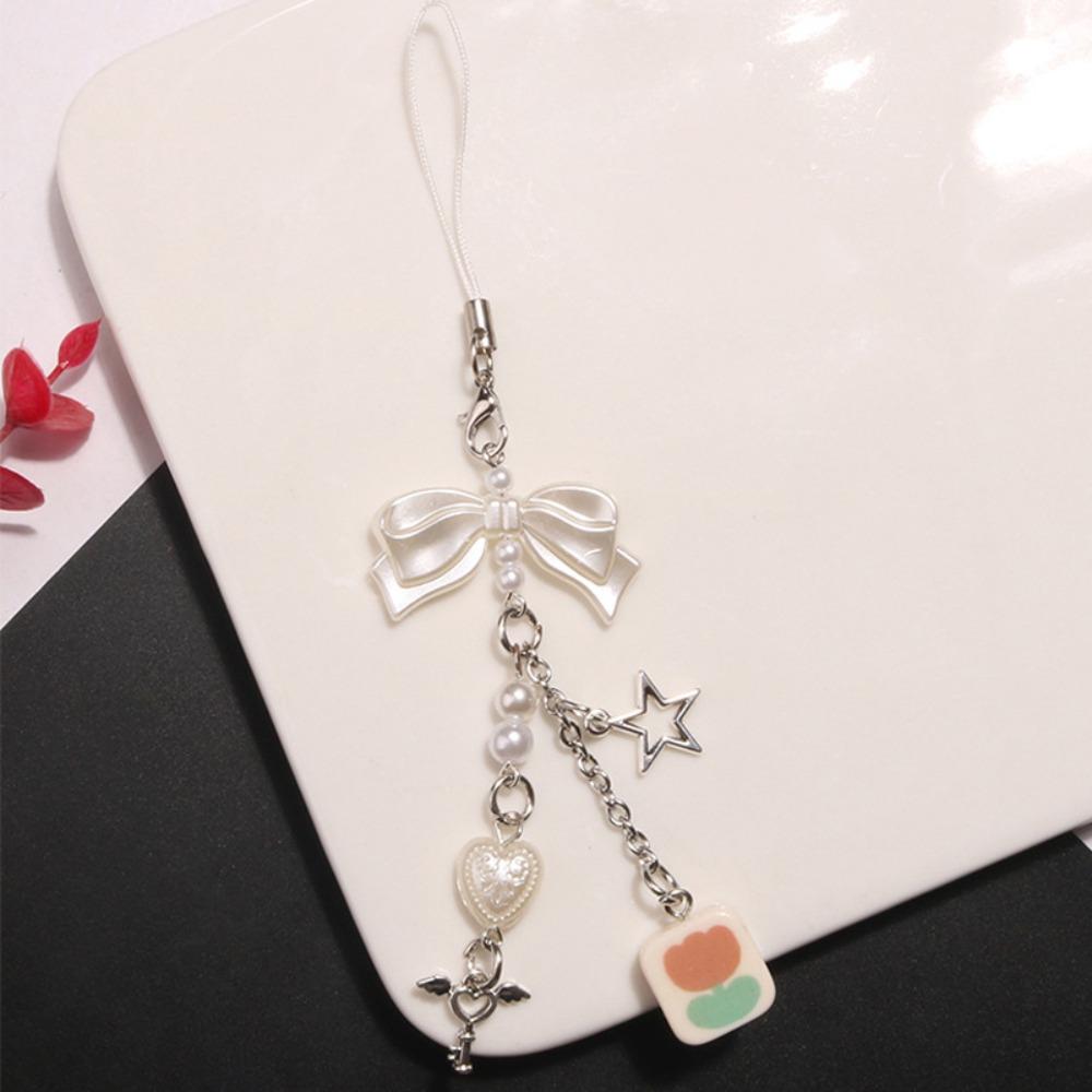 Phone Charm Mobile Phone Strap Key Cord Mobile Lanyard Y2K Phone Chain  Phone Pendant