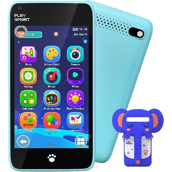 Kids Toys Smart Phone, 3.97" Touchscreen Toddlers Kids Smart Phone, Birthday Gifts for Girls Age 3 4 5 6 7 8 9 10 Year Old, Learning Toys Play Cell