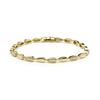 Bracelet - LUXENTER - Tanal - Brilliant Zirconia - 18k Yellow Gold Finish - 18 Cm