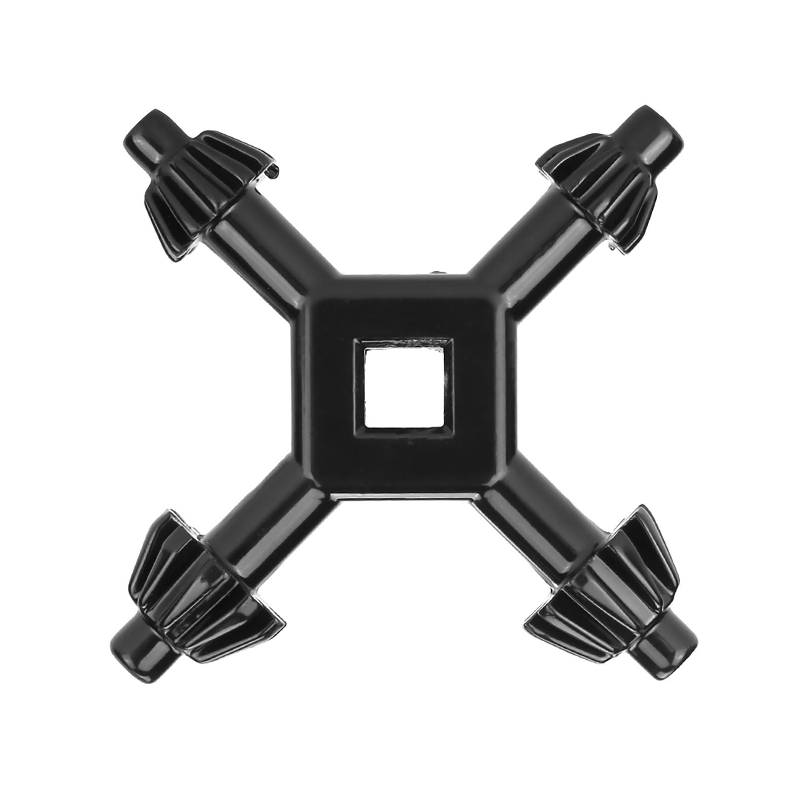 

Инструмент для сверления 4 в 1 Ручной 4 в 1 Сверла Патрон Ключ 4 в 1 Многофункциональный Стальной Сверла Патрон Ключ Подходит для ручного инструмента для сверления чёрный