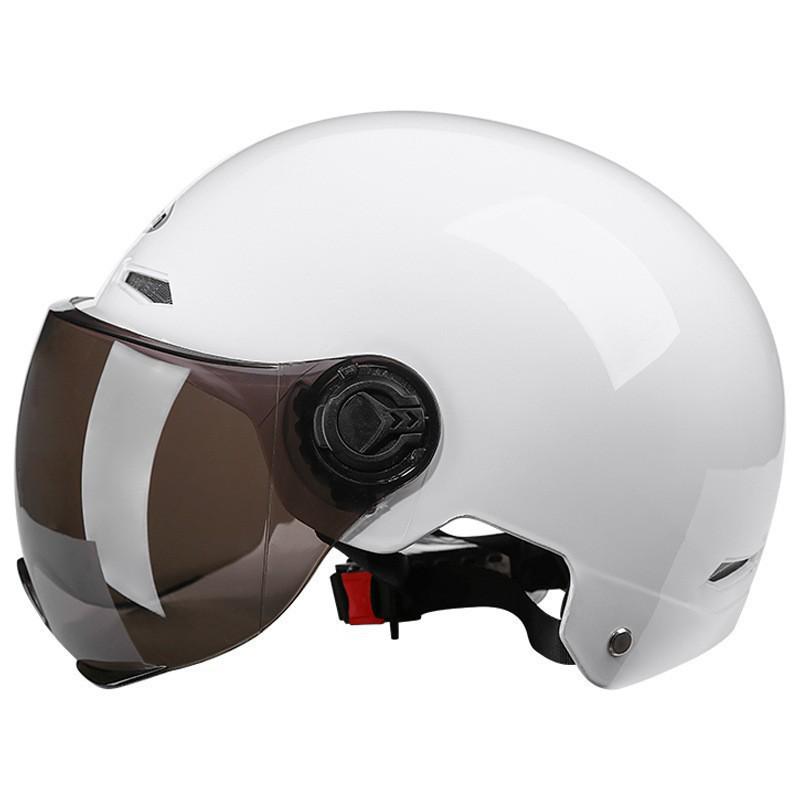 Universal Electric Vehicle Half Helmet for Men & Women - All-Season, Enterprise Standard, Free Home Shipping