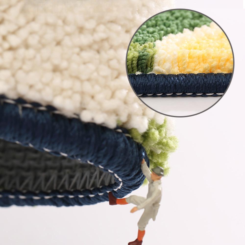 Dopamine Forest Sponge Bathroom Cashmere Thickening Mat Bath Non-slip Carpets In Wash Basin Bathtub  Floor Rug Shower Room Doormat Memory Foam 3D Pad