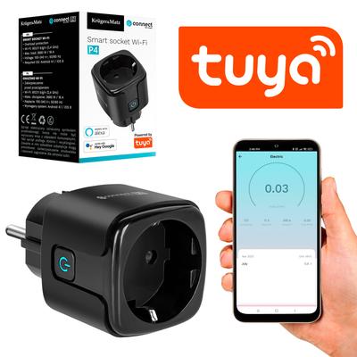Kruger&Matz Connect P4 Tuya Smart WiFi Socket TIMER