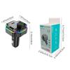 FM Transmitter Radio Wireless Charger Transmitter Wireless Music Adapter For Vehicle Automotive Truck SUV Commuting RV Driving