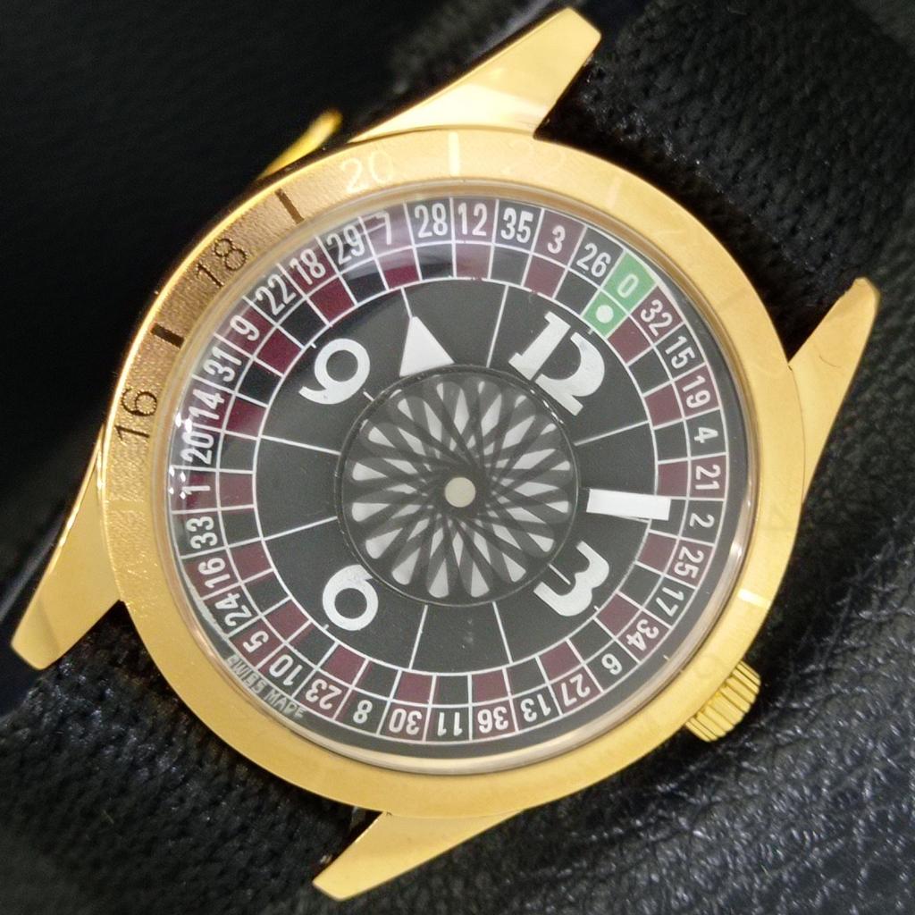 

ШВЕЙЦАРСКИЕ ВИНТАЖНЫЕ МУЖСКИЕ ЧАСЫ С РУЧНЫМ ЗАВОДОМ, ВОССТАНОВЛЕННЫЕ, РУЛЕТКА, ЧЕРНЫЙ ЦИФЕРБЛАТ a701136-5 R205b-a701136