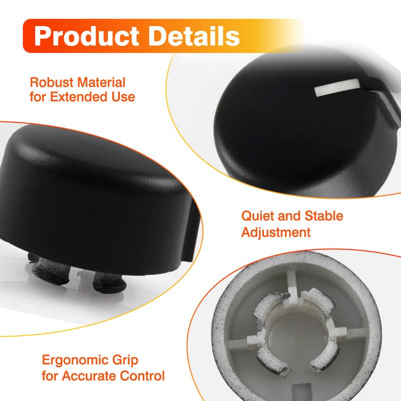 4Pcs Air Conditioner Climate Control Button Knob for Mercedes C-Class W203 C320 C240 C230 C180 C280 2038300685 A2038300685