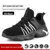 Zapatos de Seguridad para Hombre Transpirables Anti-Aplastamiento y Anti-Perforación - Calzado Resistente al Desgaste, Antideslizante, Cómodo y Protector.