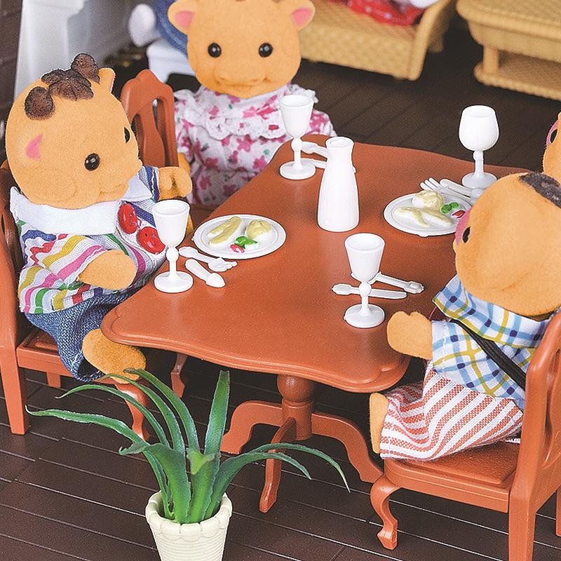 

Детские миниатюрные игрушки для домашней обстановки One Size оранжевый