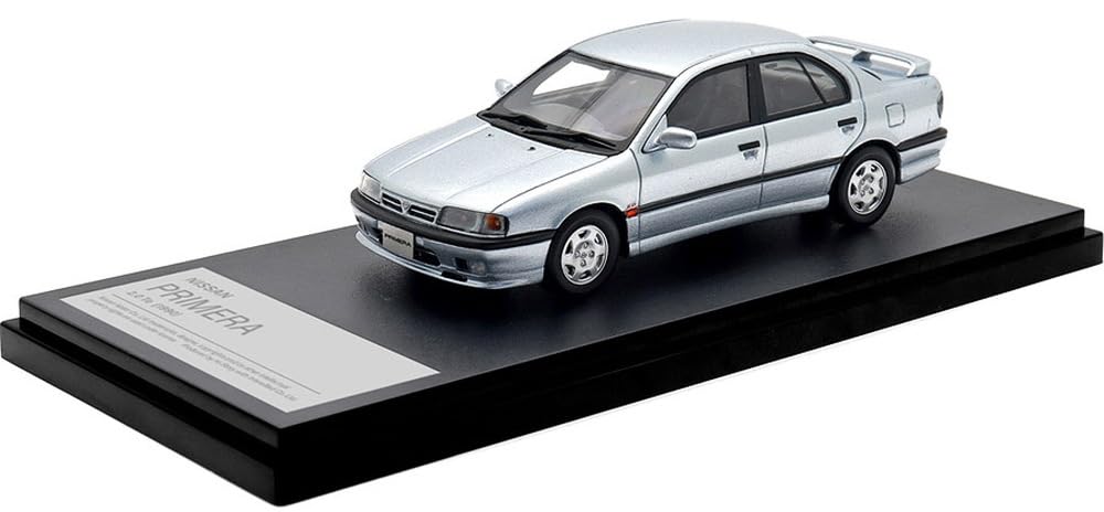 INTERALLIED Hi Story Scale Nissan Primera Te Bluish Silver Finished Model HS480SL 1/43 2.0 (1990)