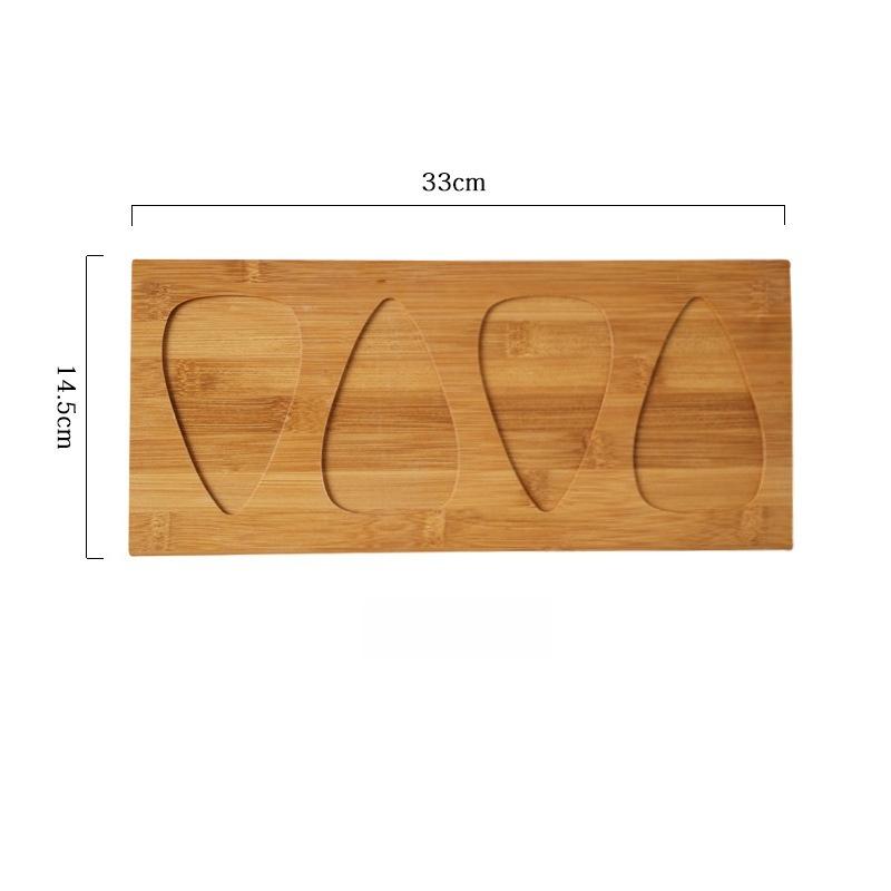 Japanese Creative Ceramic Snack Plate Dried Fruit Nut Snack Plate Grid Fruit Plate Small Vegetable Plate Household Tableware