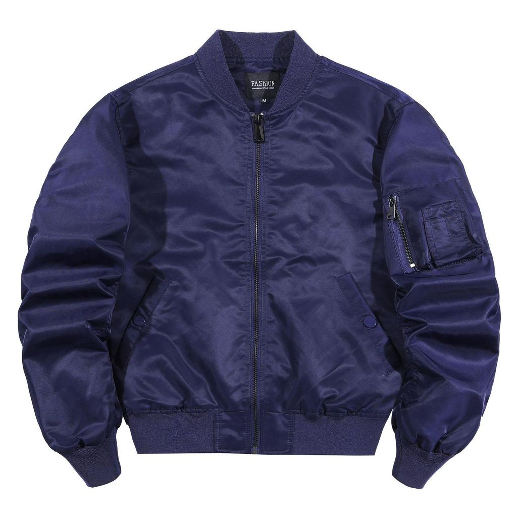 Chaqueta bomber Tough Guy de otoño e invierno, chaqueta de vuelo para hombre