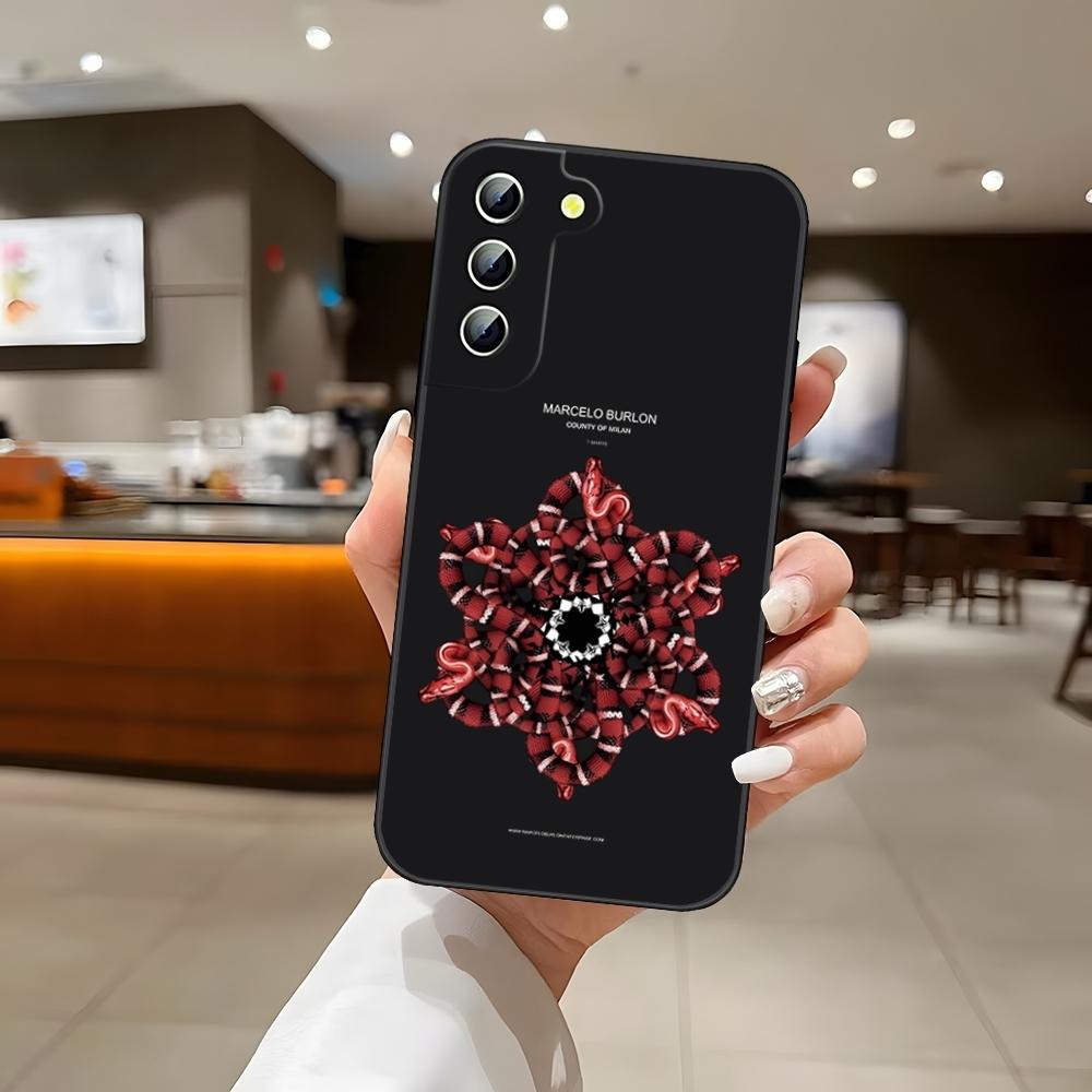 Fashion Burlons Design-Marceloes Phone Case For S25 Samsung S26 S24 Ultra S22 S23 S20 Fe S21 Plus A54 A34 A16 A53 Back Cover