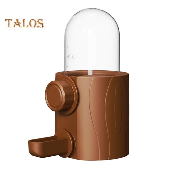 

250 мл автоматическая кормушка для птиц в форме пня, диспенсер для воды для попугаев, клетка для попугаев, подвесное устройство для питья для мелких домашних животных, волнистых попугайчиков, неразлучников, канареек A