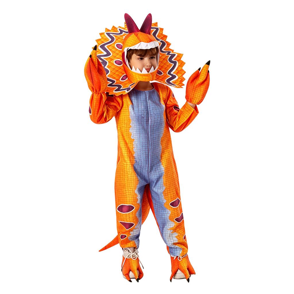 Kids Dinosaur Halloween Costume Animal Dress Up Party Outfit for Boys and Girls