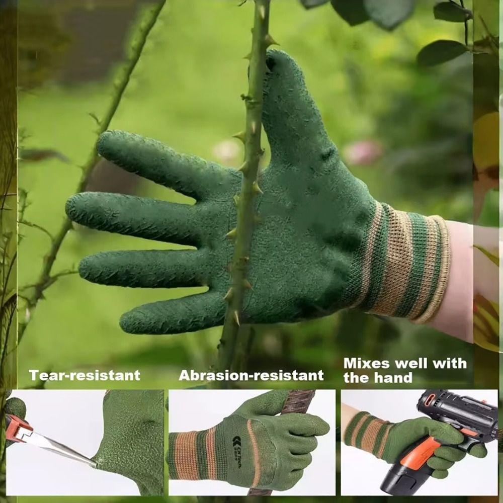 1Pair Universal Gardening Gloves Thorn-proof Work Gloves New Protection Gloves  Rose Pruning