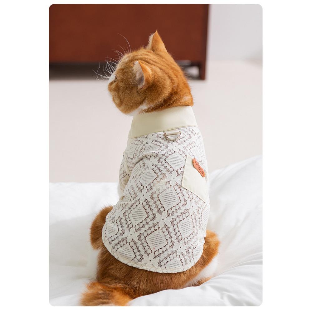 Pet Clothing Spring and Summer Thin Breathable Two-legged Clothing Into Kitten Teddy Than Bear Shirt Puppy Dog Cat Clothes