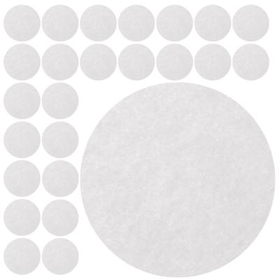 500 Feuilles Papier Scellé Sous-verres Boisson Étanches Tasses à Café Films Anti-fuite Scellage Ronds Papiers Anti-renversement Silicone