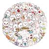 60 Cute Rabbit Cartoon Stickers: Waterproof Decorations for Planners, Water Bottles, and Computers