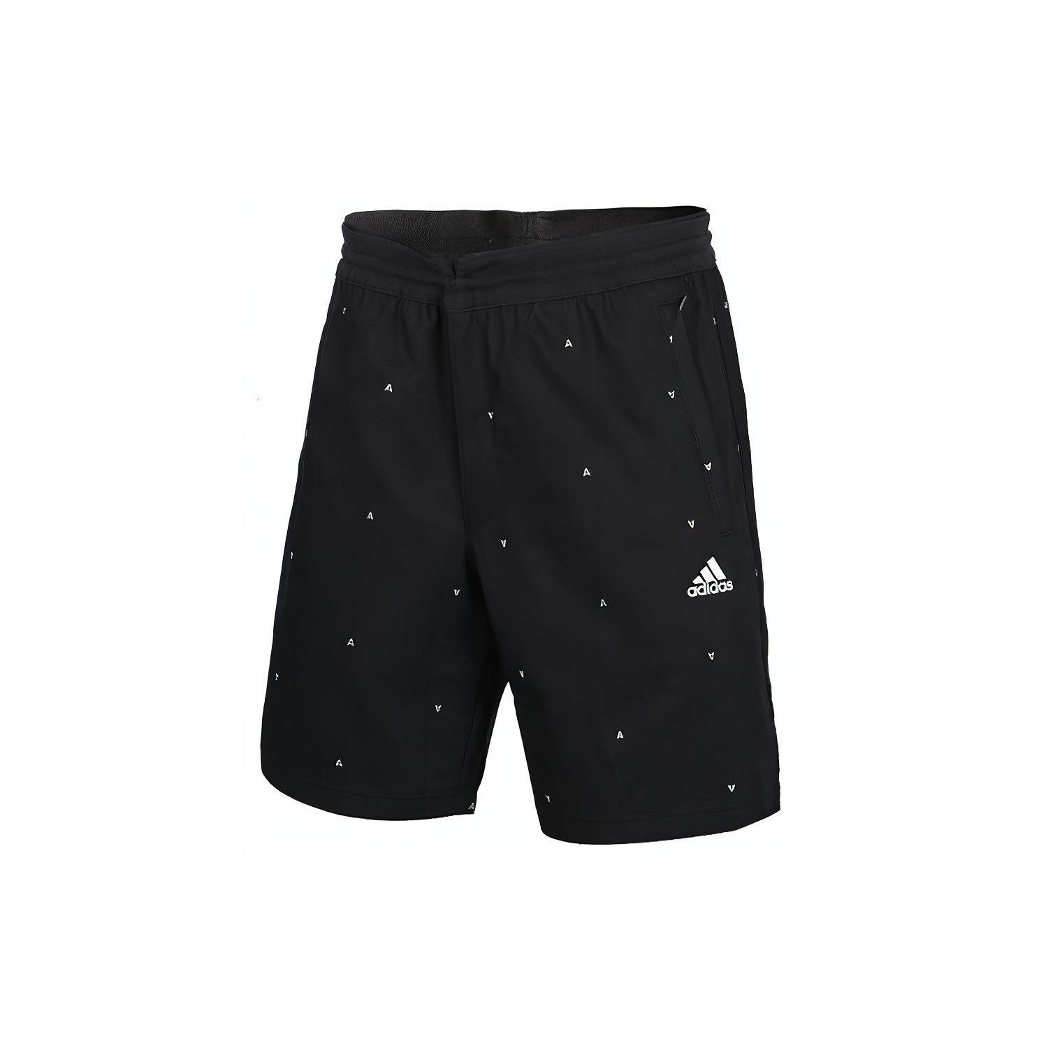 adidas Shorts Dots Casual Sports Woven Breathable Black Men s EK4724 XL