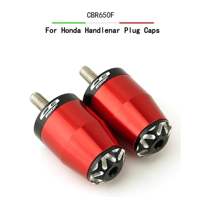For Honda CBR650F CB650F CB CBR650 CBR 650 F 650F Motorcycle Accessories CNC 7/8'' 22MM Handlebar Grips Handle Bar Ends plug