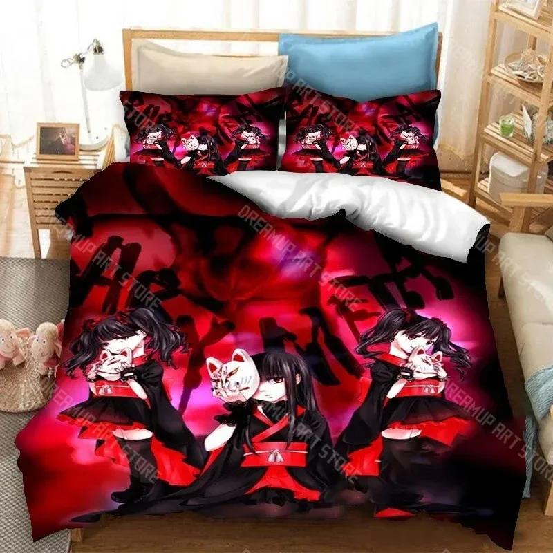 3D Print Babymetal Band Bedding Set Pillowcase Duvet Cover Double Twin Full Queen King Adult Kids Bedclothes Quilt Cover