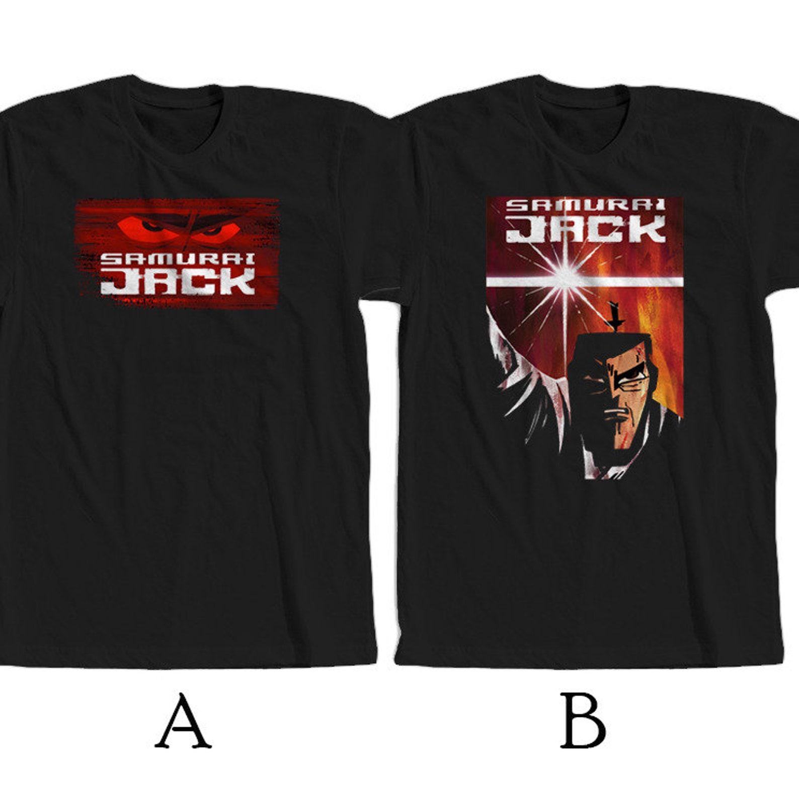 Best Shirt Samurai Jack American Action Adventure TV Series Tshirt Size Usa S to 2XL Heavy Cotton Limited Edition 2XL