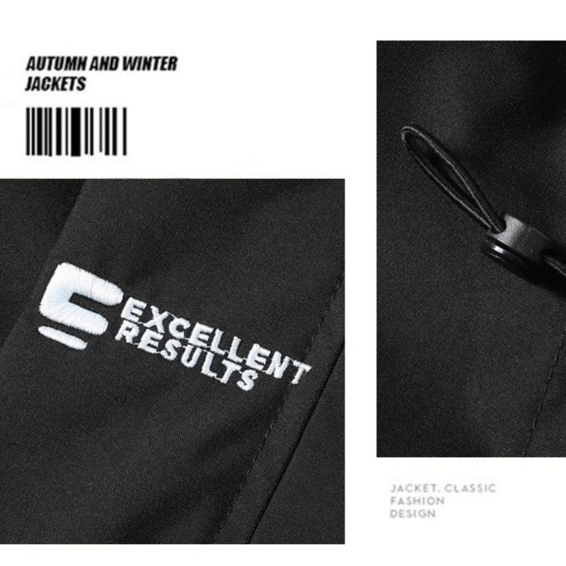 Modetrend Vielseitige Herren Fortgeschrittene Casual Wandern Outdoor Casual Pilotenjacke mit Kapuze Winddichte Ouddoor-Jacke