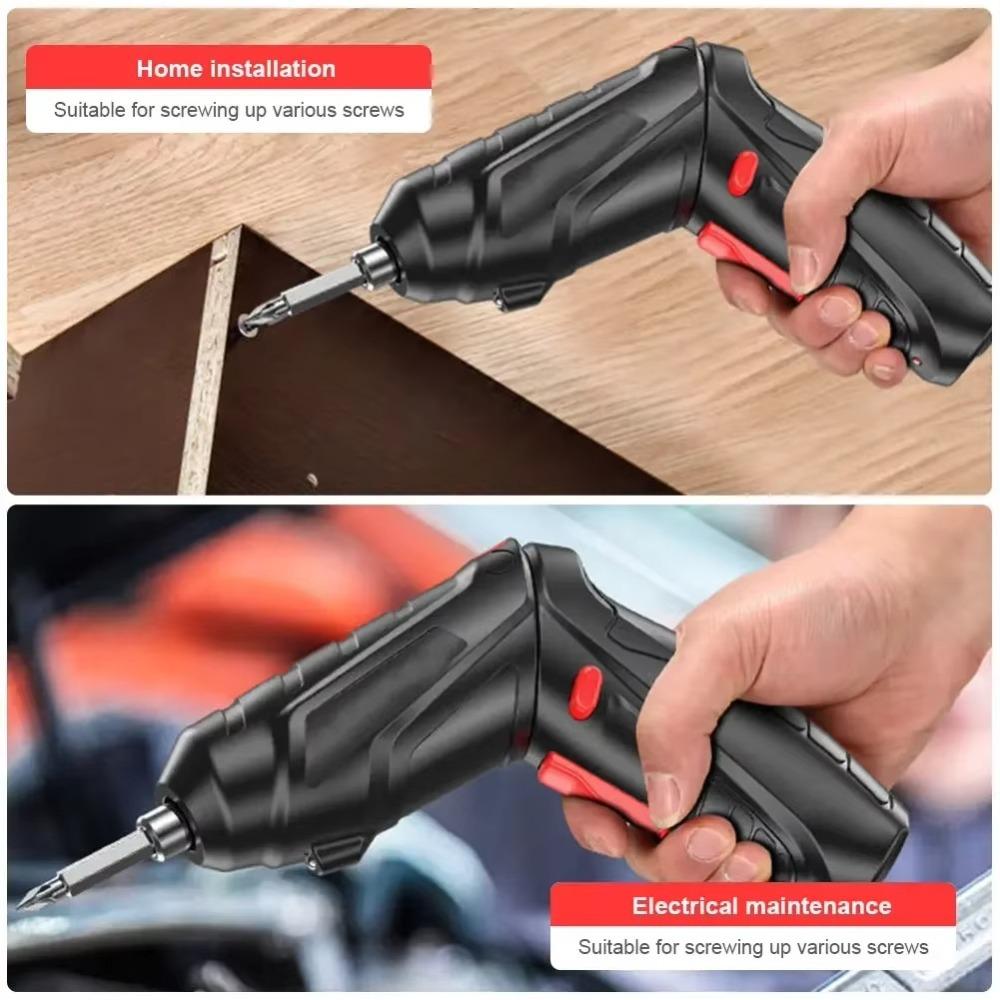 3/15/47PCS 1800mAh Lithium Battery 3.6v Electric Screwdriver Kit  Electrical Repair