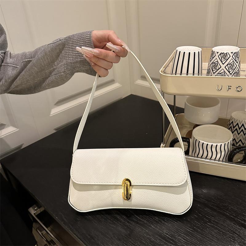 False Niche Bag, Foreign Style Underarm Bag, Women's Bag, Autumn 2025 New Trendy Fashion Casual Simple Portable Shoulder Bag