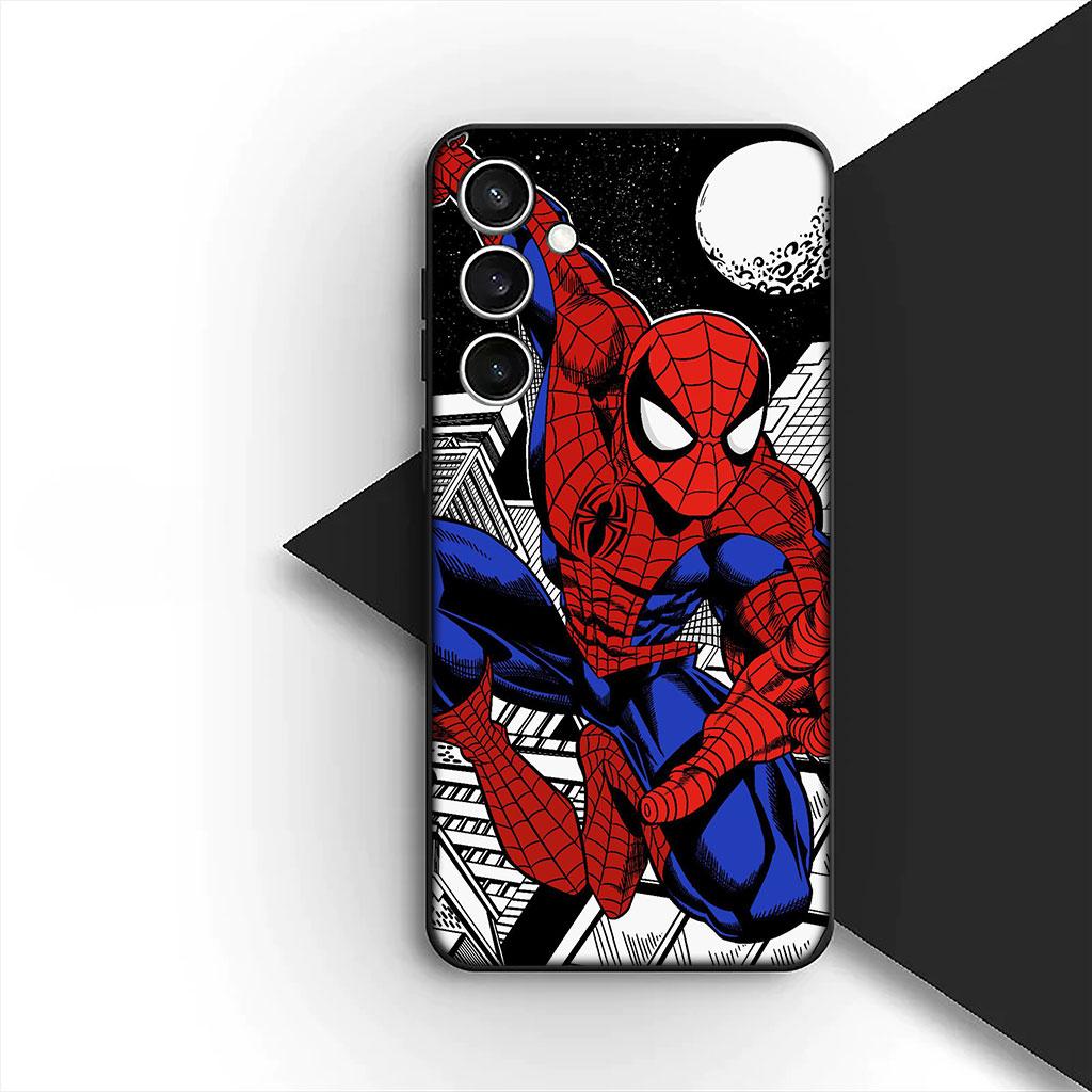 Phone Cover for Motorola Moto G22 G23 G32 G53 G60 G72 G64 G20 G8 G9 Plus Power E13 E20 E32 Case Spiderman Marve Spider Man