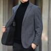 Men's Wool Blend Business Casual Blazer