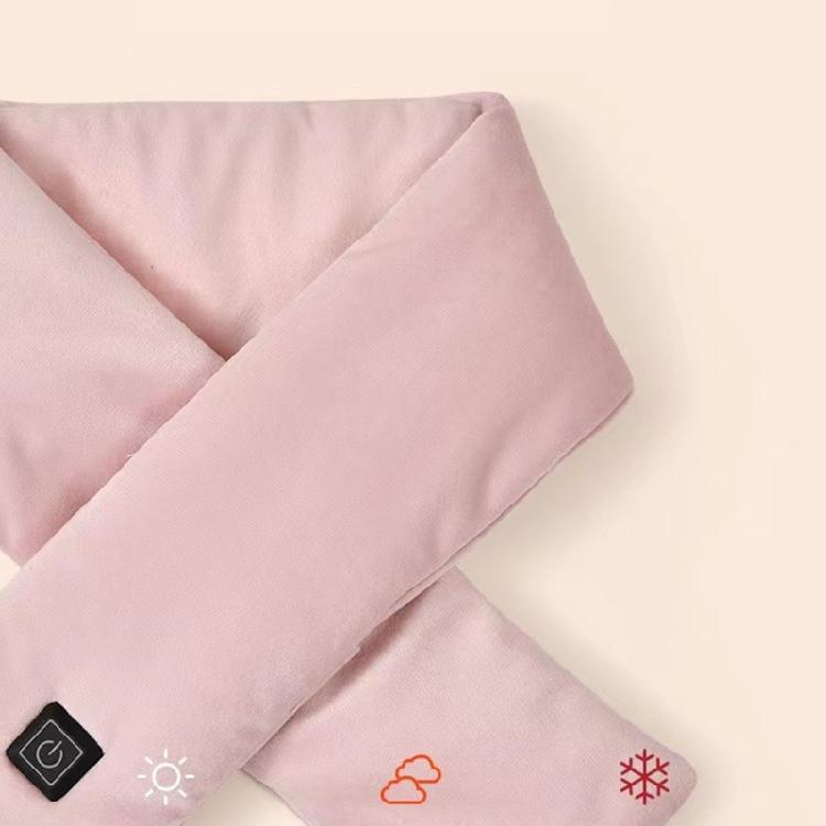 Heated Scarf Neck Heating Pad Washable Shawl Soft Warm Neck Wrap for Men Women