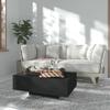 VidaXL Coffee Table Black 85x55x31 Cm Chipboard