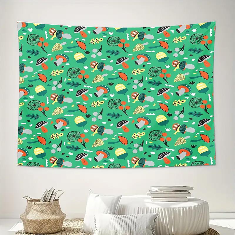 Boho Wall Tapestry Aesthetic Room Decor Nature Floral Wall Hanging Indie Bedroom Decor Tapestry Large Wall Art Home Decoration