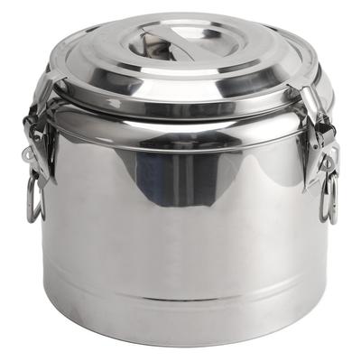 Stainless Steel Insulated Beverage Dispenser  Large Capacity Heat Retention for Hot Cold Coff