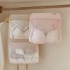 Hanging Mesh Organizer for Socks Underwear Multi Pocket Storage Bag Space Saving Closet Dorm Room Essential Over Door Hanger