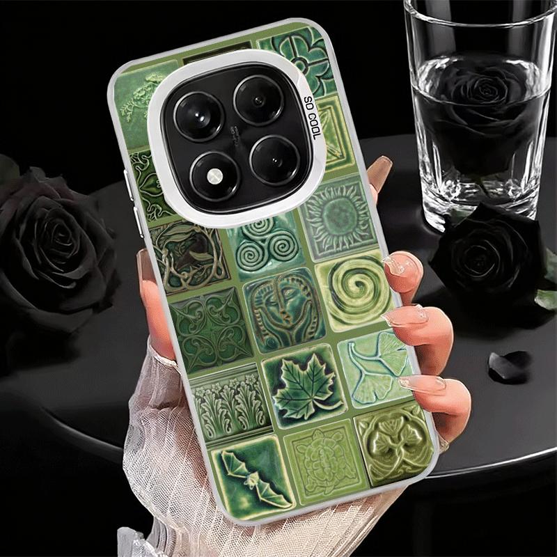 Italian Sicilian Style Floral Pattern Soft Phone Case for Xiaomi Redmi Note 13 14 15 Pro Plus 12S 12 11S 11 11T 10S 10 Shockproo