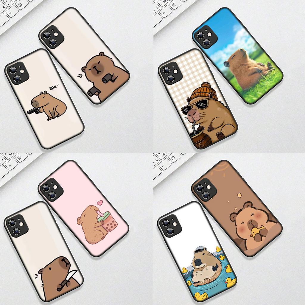 Anime Capybara Wallpaper Phone Cover for Xiaomi Redmi Note 14 13 Pro Plus ProPlus 13C 14C Pro+ 5G Protective Case