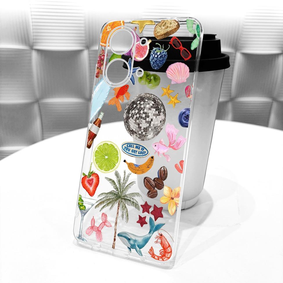 

Case For Xiaomi Poco X8 Pro Max Cover Transparent Fashion Butterfly Cute Cat Cool Painted Soft Phone Casing 2602BPC18G Poco X8 Pro Max
