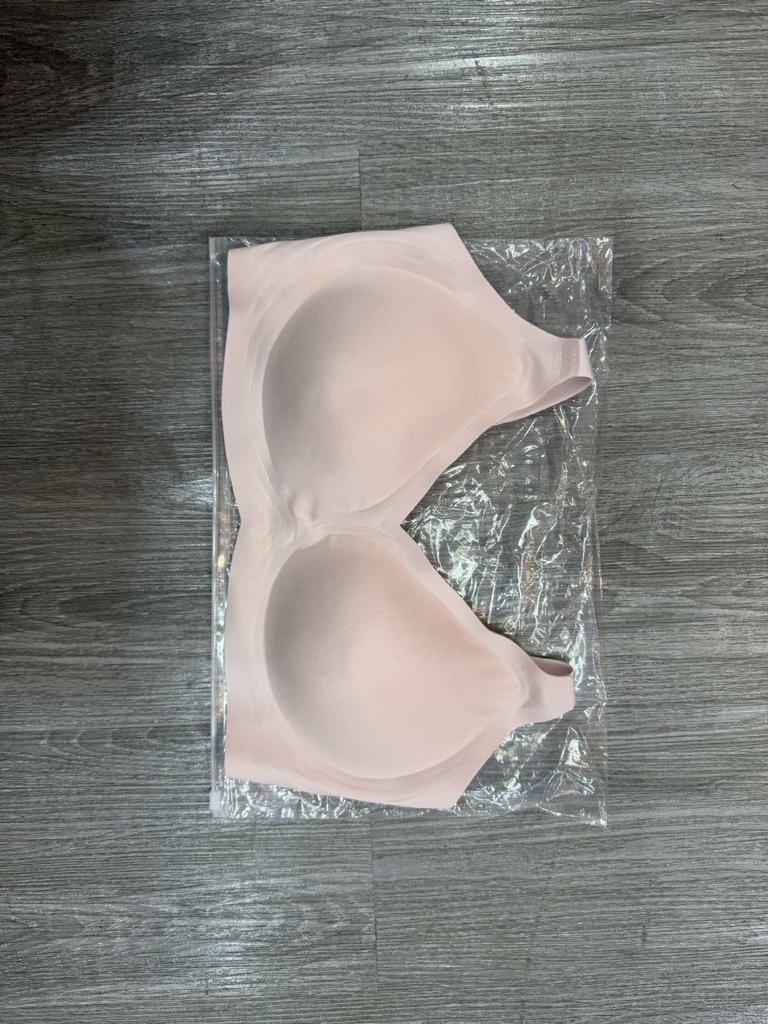 Europäischer und Amerikanischer Plus Size Gelee-Streifen Nahtloser Weicher Stütz-BH für Große Brüste – Atmungsaktive und Unsichtbare Lingerie.