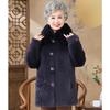 SIFONE Women's Warm Faux Mink Velvet Winter Coat