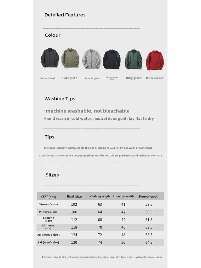 2024 Spring/Autumn Versatile Fleece Jacket: Stylish, Warm, Loose-Fit with Half-High Collar for Outdoor Adventures