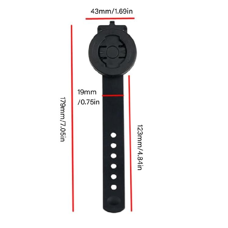 360 Degree Rotating Computer Mount Camera Bike Light Brackets Adaptors Bicycles Handlebars Mount Easily to Install