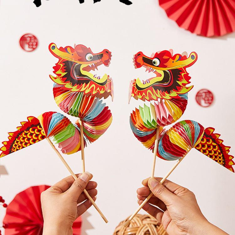 Dragon Dance Garland: Creative Children's Engagement & Wedding Photo Props